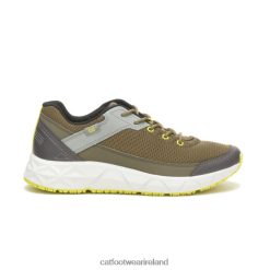 Cat Footwear Ireland 2N040Z103 Caterpillar Prorush Speed Fx Shoe Dark Olive/Wild Dove Men | Work Shoes