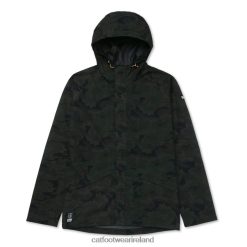 Cat Footwear Ireland 2N040Z112 Caterpillar Essential Rain Jacket Night Camo Men | Tops & Outerwear