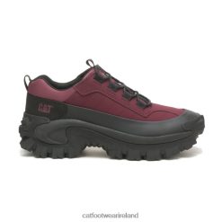 Cat Footwear Ireland 2N040Z124 Caterpillar Intruder Waterproof Galosh Black/Windsor Wine Men | Waterproof