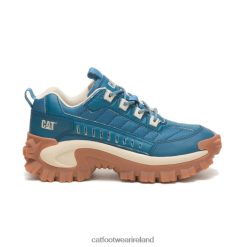 Cat Footwear Ireland 2N040Z127 Caterpillar Eco Intruder Shoe Moroccan Blue Men | Casual Chunky Sneakers