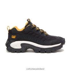 Cat Footwear Ireland 2N040Z130 Caterpillar Intruder Shoe Black/White Men | Casual Chunky Sneakers