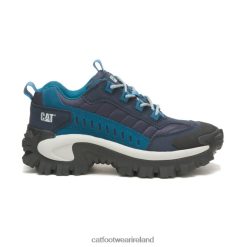 Cat Footwear Ireland 2N040Z136 Caterpillar Intruder Shoe Total Eclipse/Moroccan Blue Men | Casual Chunky Sneakers