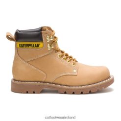 Cat Footwear Ireland 2N040Z13 Caterpillar Second Shift Work Boot Honey Men | Work Boots