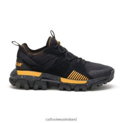 Cat Footwear Ireland 2N040Z145 Caterpillar Raider Sport Sneaker Black/Cat Yellow Men | Casual Chunky Sneakers