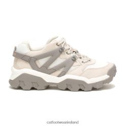 Cat Footwear Ireland 2N040Z160 Caterpillar Reactor Sneaker Birch/Bright White Men | Casual Chunky Sneakers