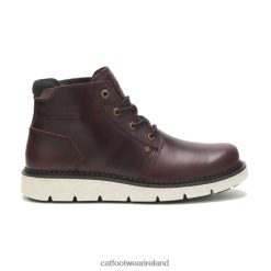 Cat Footwear Ireland 2N040Z196 Caterpillar Covert Mid Waterproof Boot Oxblood Men | Waterproof
