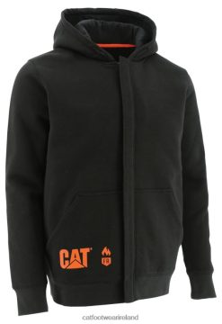 Cat Footwear Ireland 2N040Z238 Caterpillar Flame Resistant Midweight Full Zip Hoodie Black Men | Tops & Outerwear