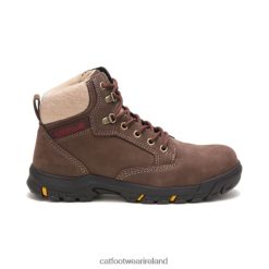 Cat Footwear Ireland 2N040Z271 Caterpillar Tess Steel Toe Work Boot Chocolate Women | Work Boots