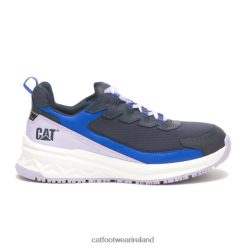 Cat Footwear Ireland 2N040Z292 Caterpillar Streamline Runner Carbon Composite Toe Static Dissipative Work Shoe Total Eclipse Women | Work Shoes