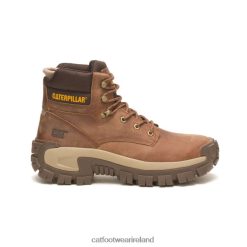 Cat Footwear Ireland 2N040Z4 Caterpillar Invader Hi Steel Toe Work Boot Mushroom Men | Work Boots