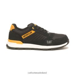 Cat Footwear Ireland 2N040Z85 Caterpillar Venward Composite Toe Work Shoe Black/Cat Yellow Men | Work Shoes