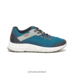 Caterpillar Boots Waterproof 2N040Z105 Caterpillar Prorush Speed Fx Shoe Moroccan Blue/Wild Dove Men | Work Shoes