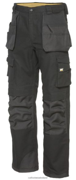 Caterpillar Boots Waterproof 2N040Z246 Caterpillar Trademark Trouser Black Men | Bottoms