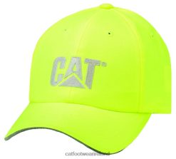 Caterpillar Boots Waterproof 2N040Z252 Caterpillar Hi-Vis Trademark Cap Bright Yellow Men | Hat