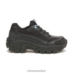 Caterpillar Boots Waterproof 2N040Z288 Caterpillar Invader Steel Toe Work Shoe Black/Light Blue Women | Work Shoes