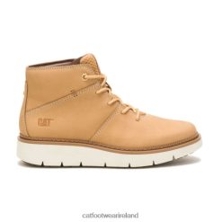 Caterpillar Boots Waterproof 2N040Z306 Caterpillar Chariot Plain Toe Mid Boot Honey Reset Women | Casual Boots