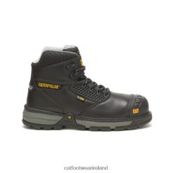 Caterpillar Boots Waterproof 2N040Z48 Caterpillar Excavator Superlite Cool Carbon Composite Toe Work Boot Black Men | Work Boots