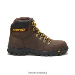 Caterpillar Boots Waterproof 2N040Z63 Caterpillar Outline Steel Toe Work Boot Seal Brown Men | Work Boots