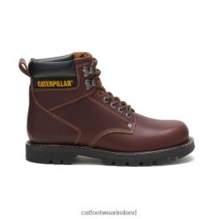 Caterpillar Work Boots Ireland 2N040Z14 Caterpillar Second Shift Work Boot Tan Men | Work Boots