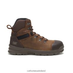 Caterpillar Work Boots Ireland 2N040Z20 Caterpillar X Accomplice Waterproof Steel Toe Work Boot Real Brown Men | Work Boots