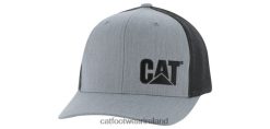 Caterpillar Work Boots Ireland 2N040Z257 Caterpillar Cat Trademark Trucker Hat Heather Grey Men | Hat