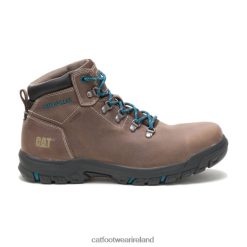 Caterpillar Work Boots Ireland 2N040Z275 Caterpillar Mae Steel Toe Waterproof Work Boot Bay Leaf Women | Work Boots