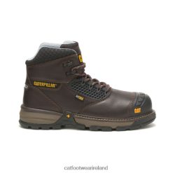 Caterpillar Work Boots Ireland 2N040Z47 Caterpillar Excavator Superlite Cool Carbon Composite Toe Work Boot Dark Brown Men | Work Boots