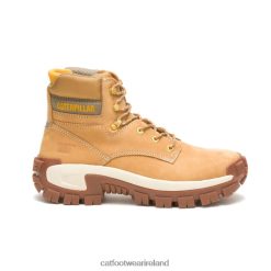 Caterpillar Work Boots Ireland 2N040Z5 Caterpillar Invader Hi Steel Toe Work Boot Honey Reset Men | Work Boots