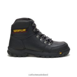 Caterpillar Work Boots Ireland 2N040Z65 Caterpillar Outline Steel Toe Work Boot Black Men | Work Boots