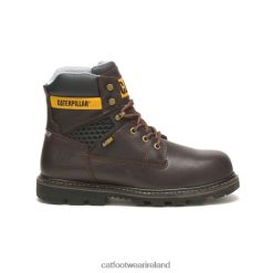 Caterpillar Work Boots Ireland 2N040Z71 Caterpillar Structure Cool Composite Toe Work Boot Dark Brown Men | Work Boots