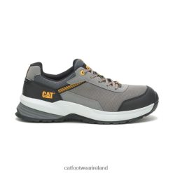 Caterpillar Work Boots Ireland 2N040Z92 Caterpillar Streamline 2.0 Mesh Composite Toe Work Shoe Medium Charcoal Men | Work Shoes